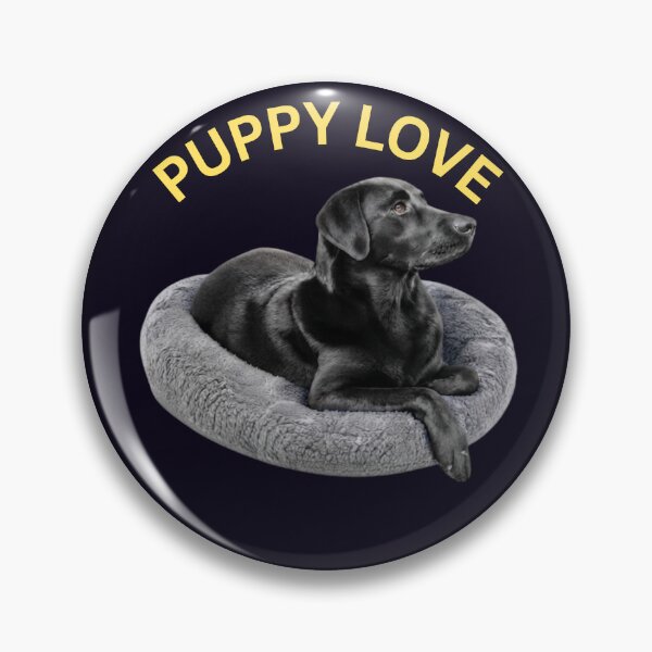 Item preview, BLACK LABRADOR RETRIEVER PUPPY LOVE ADORING DOG PORTRAIT designed and sold by PRINTSCHARMINGM.