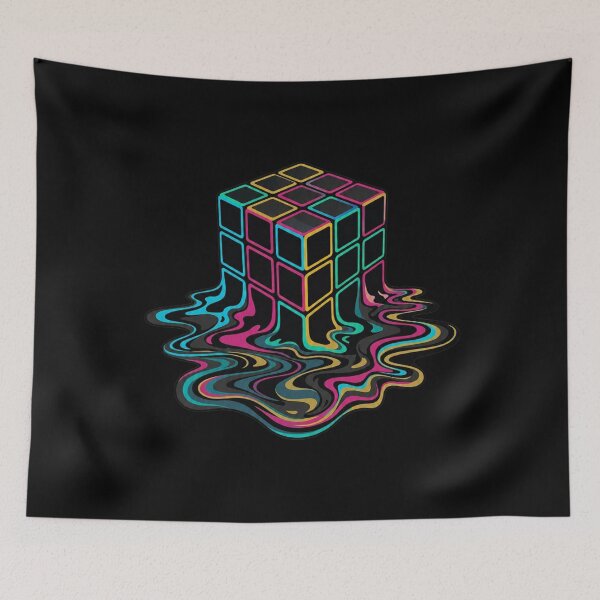 Item preview, Neon cube designed and sold by DerFranke.