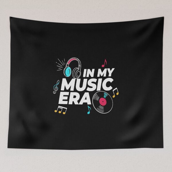 Item preview, In My Music Era – Headphones Vinyl Music Lover Design designed and sold by Midnight Veil Designs.