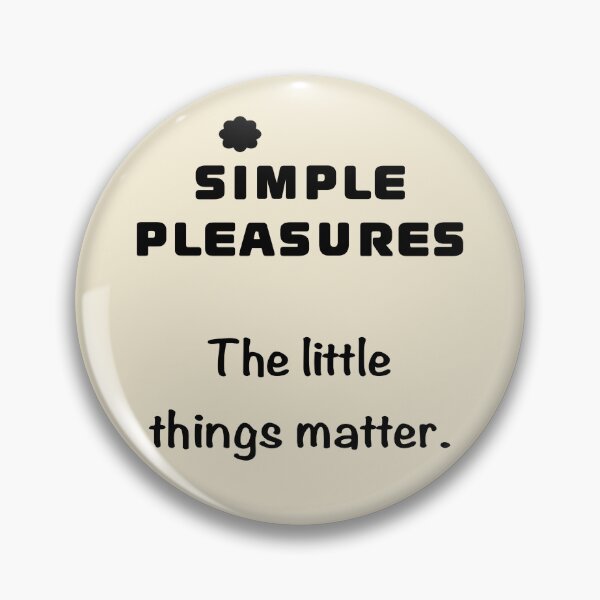 Item preview, SIMPLE PLEASURES The little things matter - Retro Pattern F4 designed and sold by StefanStudioArt.