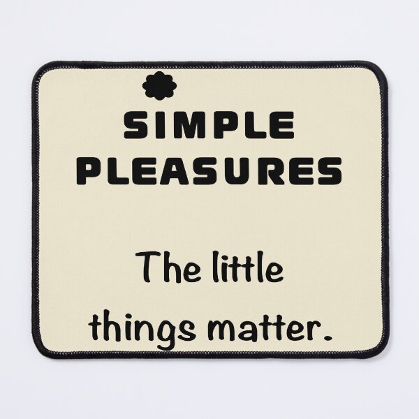 Item preview, SIMPLE PLEASURES The little things matter - Retro Pattern F4 designed and sold by StefanStudioArt.