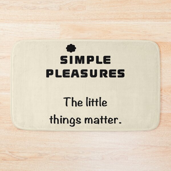 Item preview, SIMPLE PLEASURES The little things matter - Retro Pattern F4 designed and sold by StefanStudioArt.