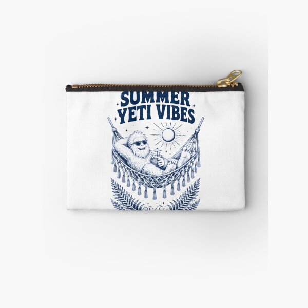 Item preview, Summer Yeti Vibes Relaxing Hammock designed and sold by Linework Studio.