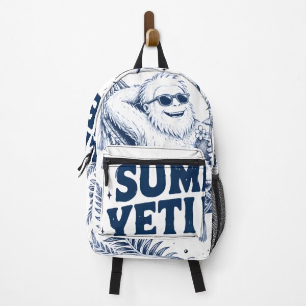 Item preview, Summer Yeti Vibes Relaxing Hammock designed and sold by Linework Studio.