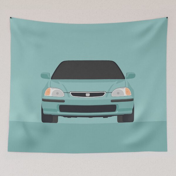 Item preview, Civic EK - Vector drawing designed and sold by yohannlp.