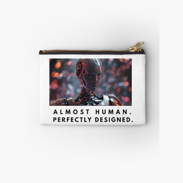 Item preview, Almost Human. Perfectly Designed. | Futuristic AI Robot | Cyberpunk Sci-Fi Art designed and sold by Terannart.