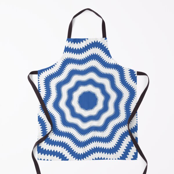 Item preview, Blue Op Art Optical Illusion Pattern designed and sold by BigDigital.