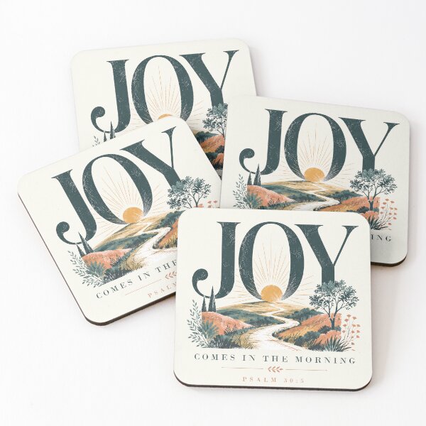 Item preview, Joy Comes In The Morning designed and sold by PrintSmithArt.