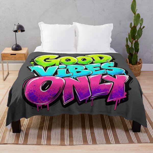 Item preview, Good Vibes Only - Uplifting Quote designed and sold by Graphic Vibe Designs.