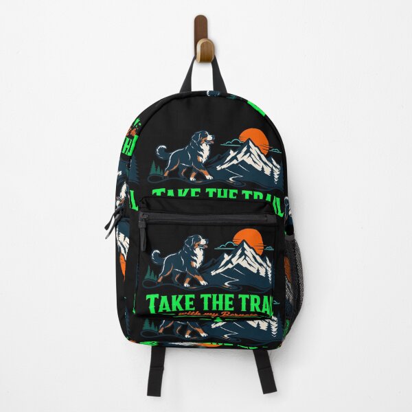 Item preview, Take The Trail With My Bernese Funny Mountain Dog Hiking Gift designed and sold by ShetuAhsan.