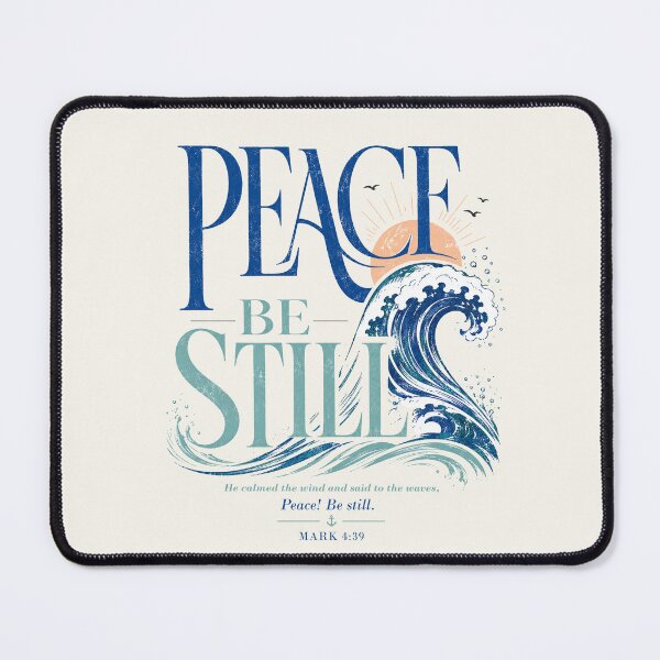 Item preview, Peace Be Still Ocean Verse designed and sold by PrintSmithArt.