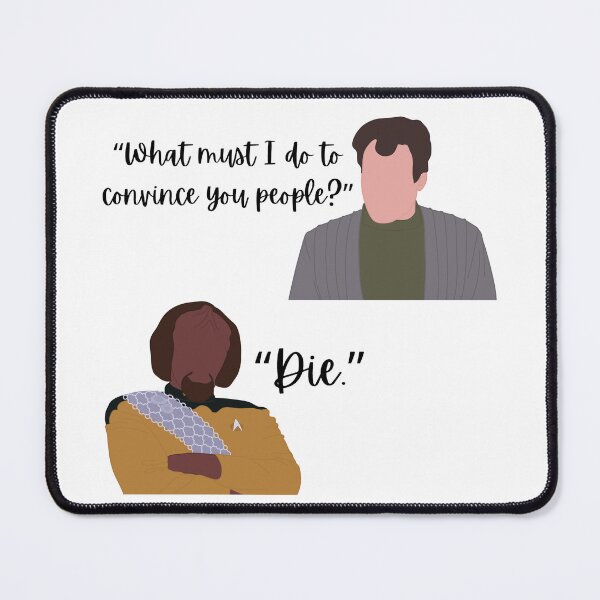 Item preview, Worf and Q designed and sold by RoseDesigns05.