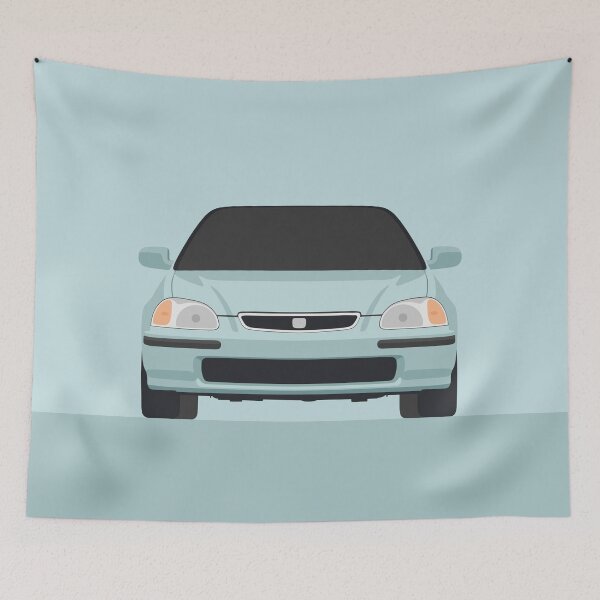 Item preview, Civic EK - Vector drawing designed and sold by yohannlp.