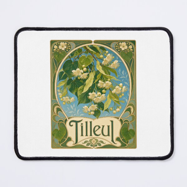 Item preview, Art Nouveau Tilleul Linden Tree Botanical Art designed and sold by AntiqueImages.