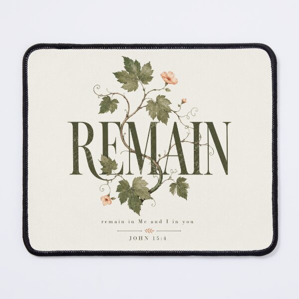 Item preview, Remain In Me Scripture designed and sold by PrintSmithArt.