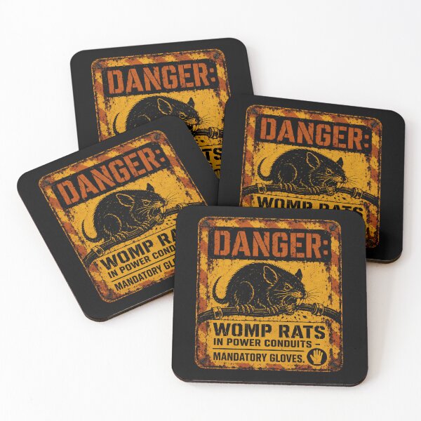 Item preview, Womp Rat Conduit Warning designed and sold by agearb.