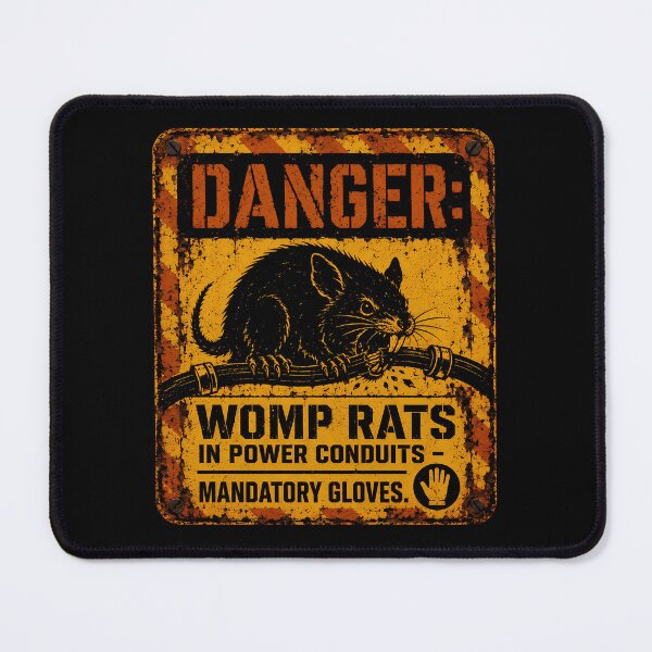 Item preview, Womp Rat Conduit Warning designed and sold by agearb.