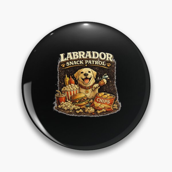 Item preview, Labrador Snack Patrol designed and sold by RetroPlus.