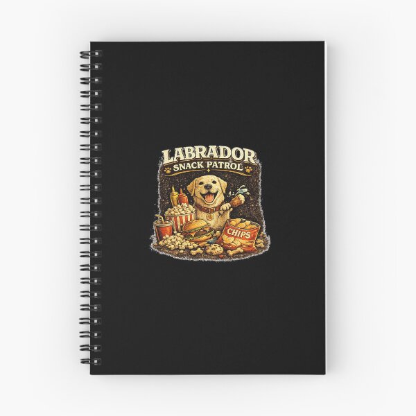 Item preview, Labrador Snack Patrol designed and sold by RetroPlus.