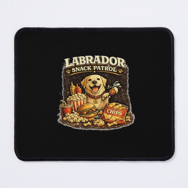 Item preview, Labrador Snack Patrol designed and sold by RetroPlus.