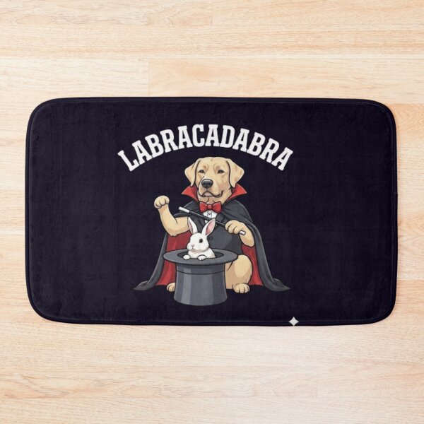 Item preview, YELLOW LABRADOR - LABRACADABRA HUMOROUS MAGICIAN DOG TRICK designed and sold by PRINTSCHARMINGM.