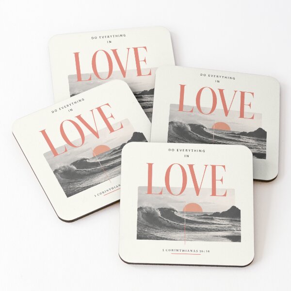 Item preview, Do Everything In Love Verse designed and sold by PrintSmithArt.