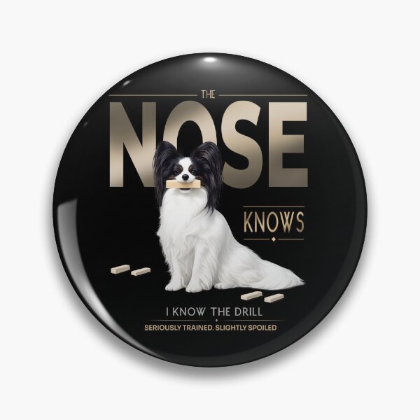 Item preview, Papillon Obedience Nose Work  – The Nose Knows designed and sold by PapillonArtStudio.