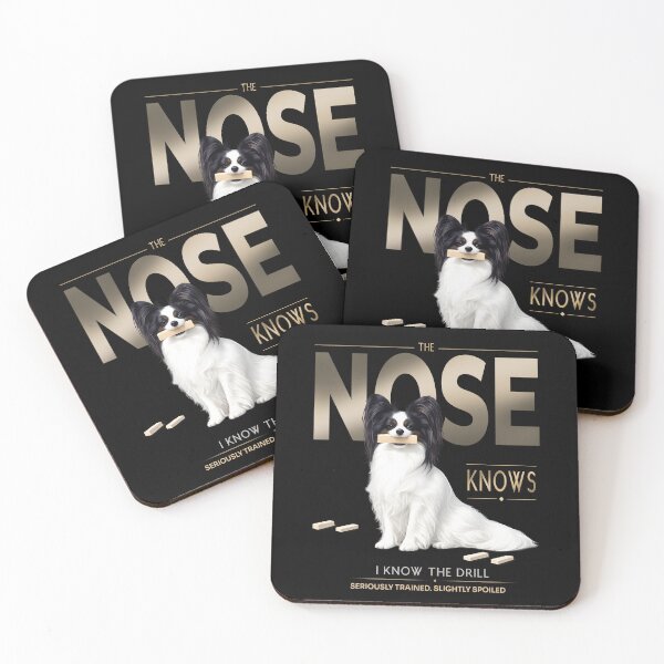 Item preview, Papillon Obedience Nose Work  – The Nose Knows designed and sold by PapillonArtStudio.