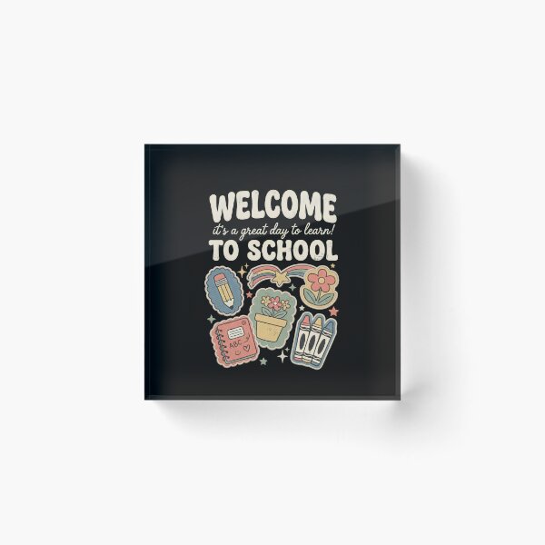 Item preview, Welcome Back To School Teacher Classroom Learning Motivation designed and sold by designstoriesMK.