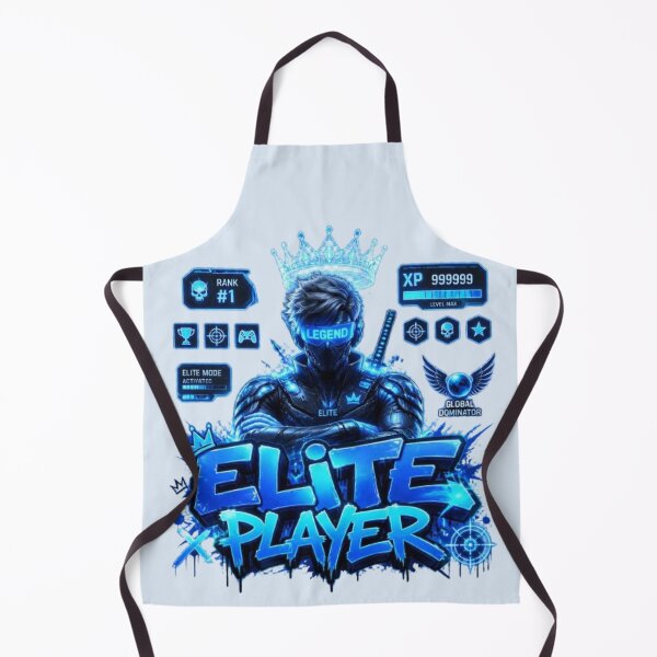 Item preview, ELITE PLAYER Gaming Sticker | Neon Esports Streetwear Graphic designed and sold by Stylestickers55.