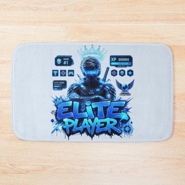 Item preview, ELITE PLAYER Gaming Sticker | Neon Esports Streetwear Graphic designed and sold by Stylestickers55.