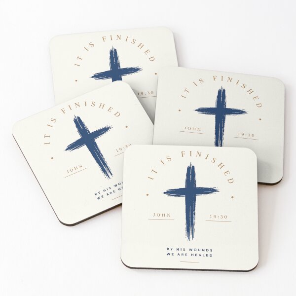 Item preview, It Is Finished Christian Cross designed and sold by PrintSmithArt.