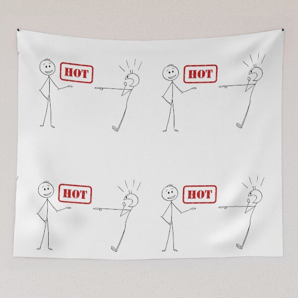 Item preview, Funny Stick Men Meme designed and sold by BullBooy.