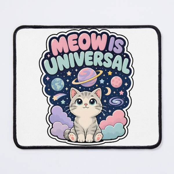 Item preview, Meow Is Universal designed and sold by Azagthoth.