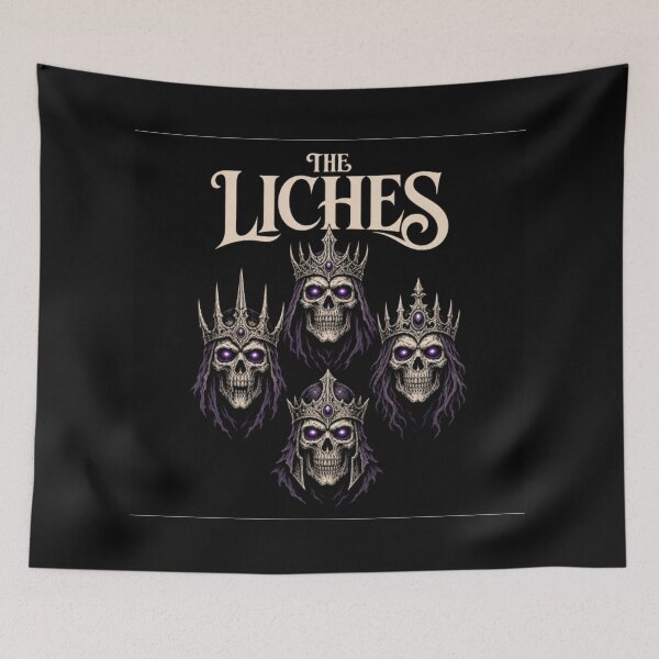 Item preview, The Liches - Bohemian Fantasy Rhapsody Merch designed and sold by Dice_Goblin_Studio.