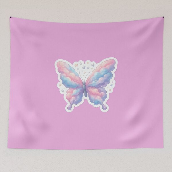 Item preview, Dreamy Pastel Cloud Butterfly Magic designed and sold by Azurart2.