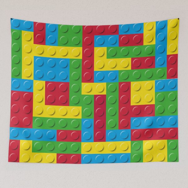 Item preview, Color Brick Pattern designed and sold by OddityDesign.