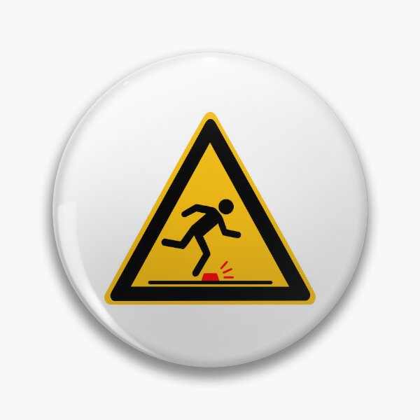Item preview, Warning Sign - Risk of Slips, Trips and Falls - Safety and Prevention designed and sold by Panneaux et signalisations - NPOITEVIN.