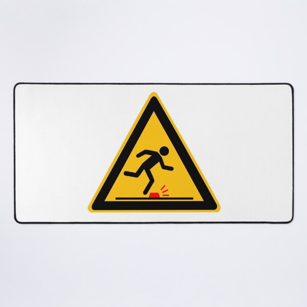Item preview, Warning Sign - Risk of Slips, Trips and Falls - Safety and Prevention designed and sold by Panneaux et signalisations - NPOITEVIN.