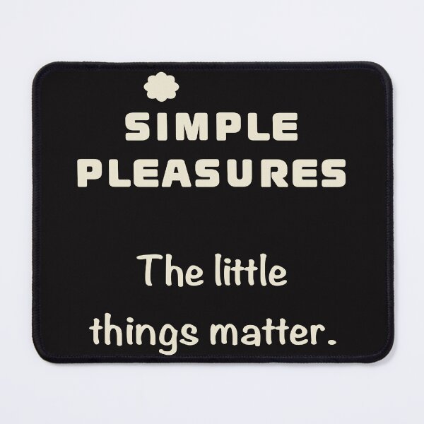 Item preview, SIMPLE PLEASURES The little things matter - Retro Pattern 07 designed and sold by StefanStudioArt.