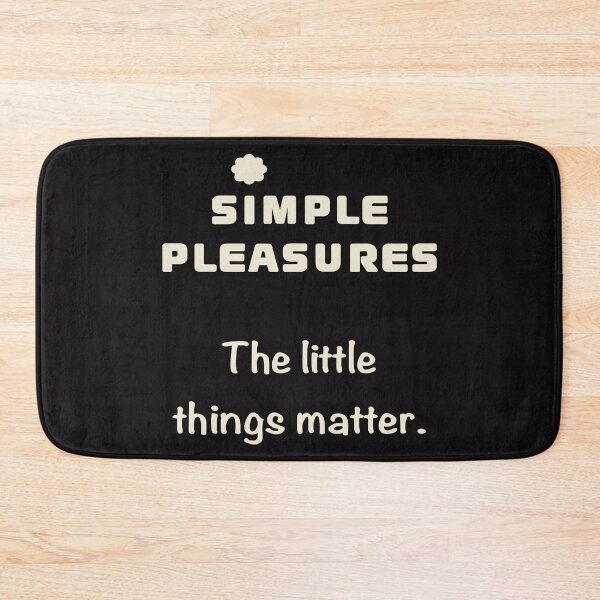 Item preview, SIMPLE PLEASURES The little things matter - Retro Pattern 07 designed and sold by StefanStudioArt.