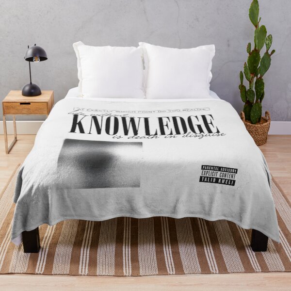 Item preview, Life Without Knowledge Is Death In Disguise - Talib Kweli Quote designed and sold by Enea Kelo.