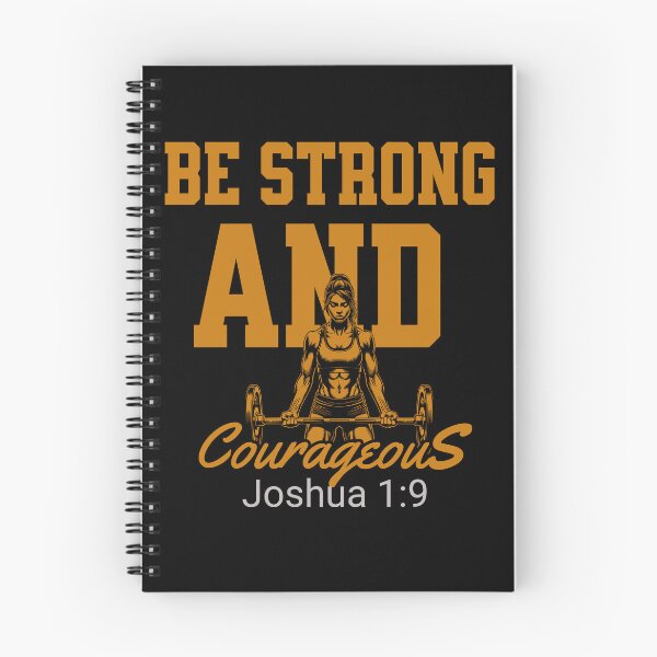 Item preview, Be Strong and Courageous designed and sold by Teelux & Creations.