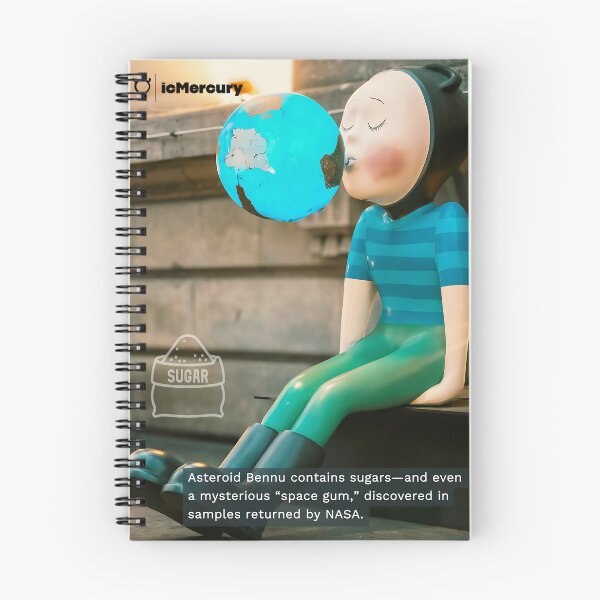 Item preview, Sweet Secrets of Bennu | Asteroid Space Fact designed and sold by icMercury.