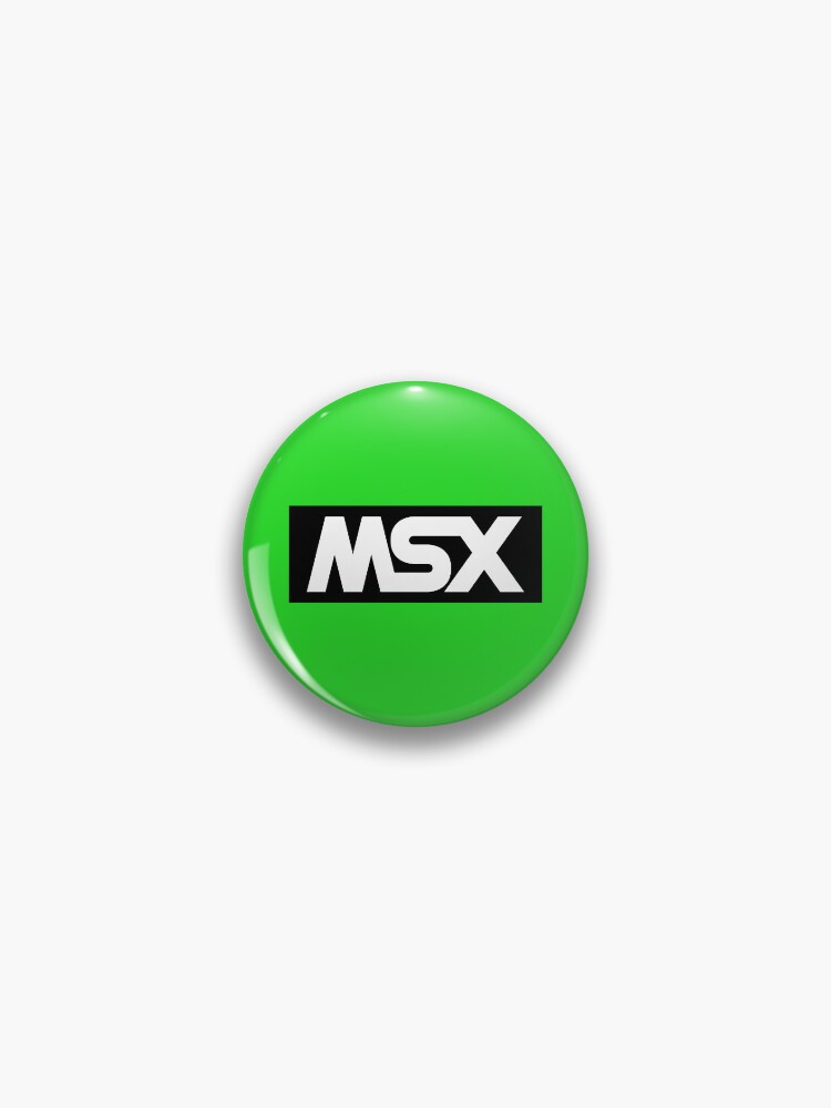 Thumbnail 1 of 3, Pin, MSX (Color 2) designed and sold by RetroTributes.