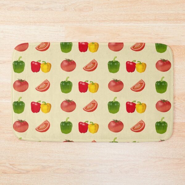 Item preview, Farm Fresh Tomato and Capsicum, Cute Veggie Design designed and sold by Silver  Stone.
