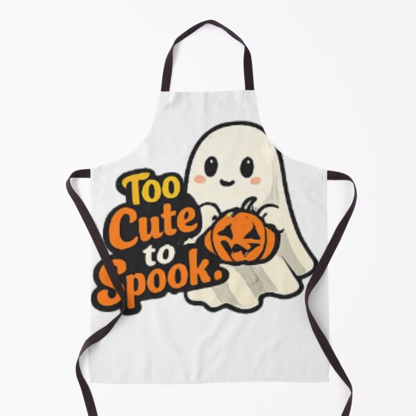Item preview, Too Cute to Spook | Cute Ghost Halloween Pumpkin Kawaii Design designed and sold by ser-Ile.