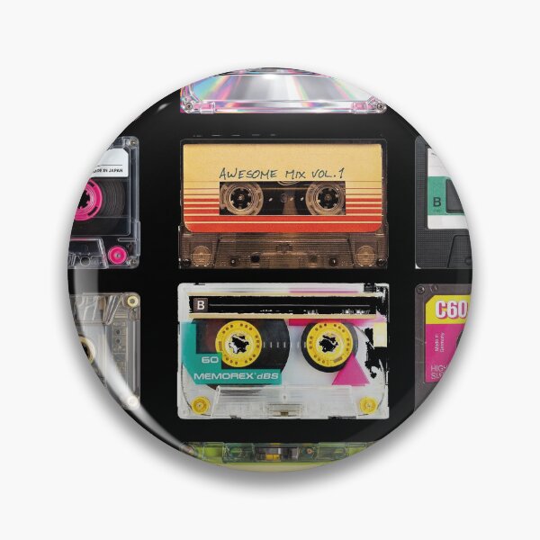 Item preview, Vintage Cassette Tape Collection: 80s 90s Retro Synthwave Mixtape and Lo-Fi Aesthetic Fan Art designed and sold by benja-08.