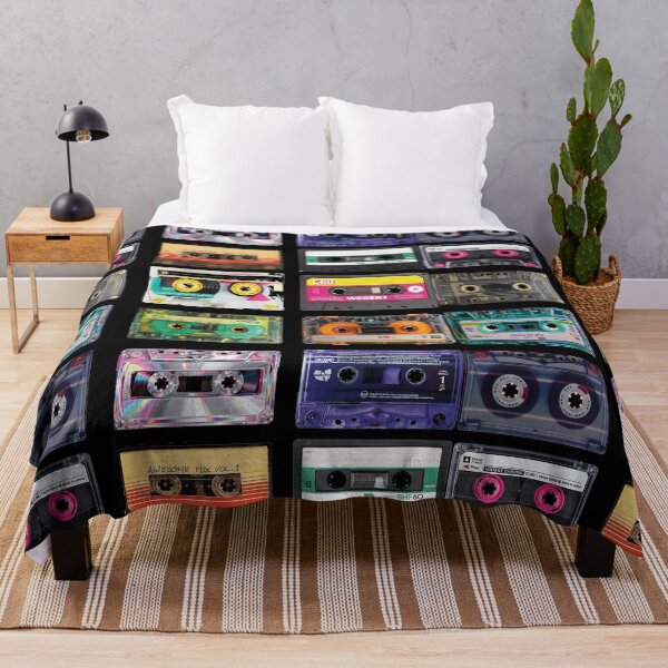 Item preview, Vintage Cassette Tape Collection: 80s 90s Retro Synthwave Mixtape and Lo-Fi Aesthetic Fan Art designed and sold by benja-08.