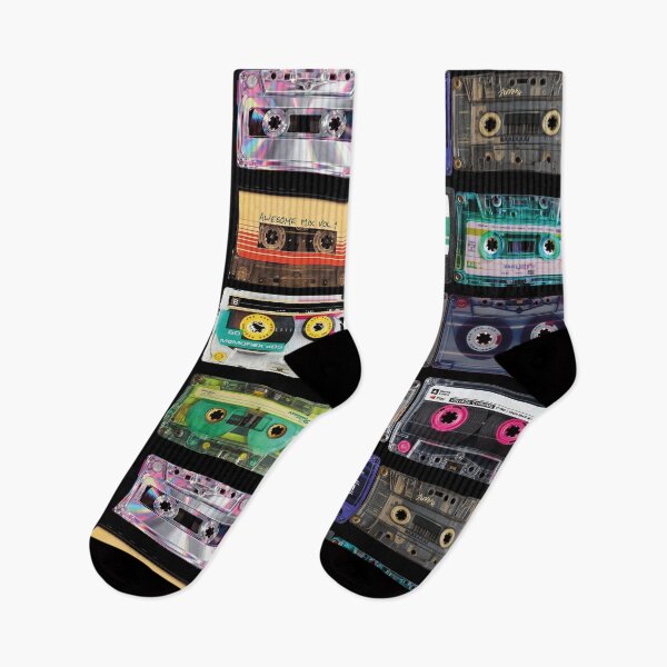 Item preview, Vintage Cassette Tape Collection: 80s 90s Retro Synthwave Mixtape and Lo-Fi Aesthetic Fan Art designed and sold by benja-08.